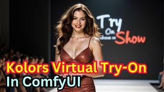 Kolors Virtual Try On Replicate In ComfyUI - Stylize Your AI Character Clothing Outfit