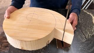 Don't Believe If Don't See: 70 Years Old Man Making Wood Products - Very Creative Table