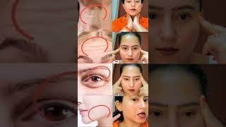 ️one yoga reduce face wrinkles free smile lines,nasolabial, jawline,simple easy try️#shorts