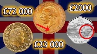 These UK Coins ARE WORTH a FORTUNE!!! (you may have some at HOME!)