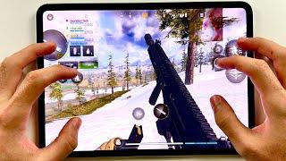 Warzone Mobile iPad Pro M4 Pro 120fps Gameplay Handcam No Commentary (6 Fingers Claw)