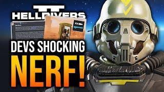 Helldivers 2 - Devs Drop Hotfix Patch, Nerf & Buffs!