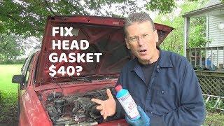 Easy Fixed Blown Head Gasket Cheap with Blue Devil Head Gasket Sealer