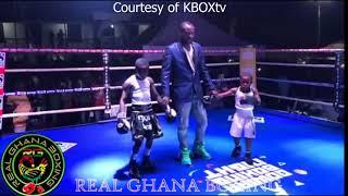 GHANA BOXING FUTURE THE RETURN OF PRINCE LARBIE