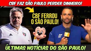 CBF FERROU O SPFC! | PRÉ TEMPORADA NOS EUA CANCELADA, SPFC PERDE GRANA E TERÁ QUE MUDAR PLANEJAMENTO