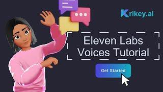 How to add Voice AI for Explainer Videos | Krikey AI Animation x Eleven Labs