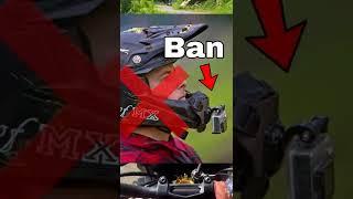 Mounting Action Camera On Helmet is Illegal | Don't Mount Go pro on Helmet #motonewes