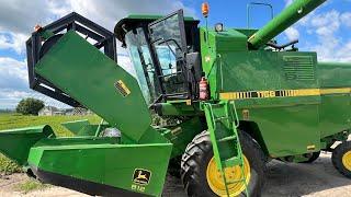 Капсула часу!! 1590 м/г John Deere 1158 жатка 3,6м ШУМАХЕР