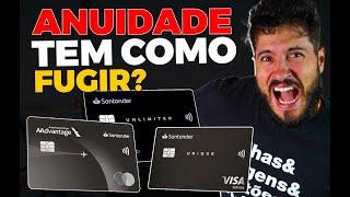 Tem como FUGIR? ANUIDADES subindo no SANTANDER? UNLIMITED, UNIQUE e AADVANTAGE