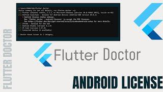 How To Fix Flutter Android License Status Unknown Problem | Android SDK