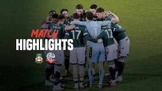 HIGHLIGHTS | Wrexham vs Wanderers