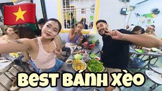 BEST Bánh Xèo in Da Nang, Vietnam! MUST TRY | Vietnamese Street Food