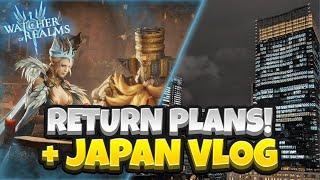 RETURN PLANS! + Mini Japan VLOG [Watcher of Realms]