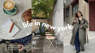 nyc vlog | coffee, fall fashion & weekend in connecticut