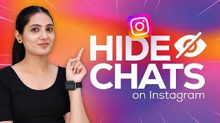 How to Hide Instagram Chats without deleting them #hidechat #hide #instagramchat