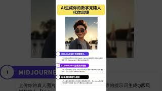 AI生成你的数字克隆人代你出镜！#ai工具 #ai玩法 #ai #数字克隆人