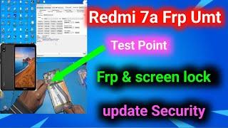 Redmi 7a Frp & password unlock by umt | how to Redmi 7a unlocking umt pro tools!