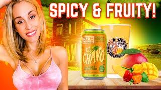 The Spiciest Cider EVER! El Chavo Mango Habanero Blakes Hard Cider Craft Beer Review @AllieRae