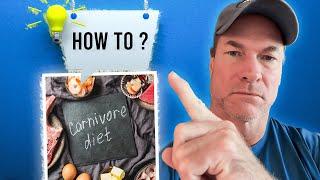 How To Get Started on a Carnivore Diet (Shawn Baker)