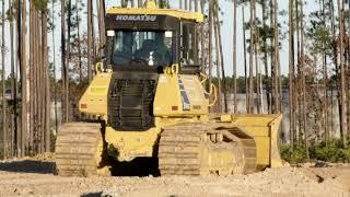 Komatsu D51PXi-24 dozer with Intelligent Machine Control