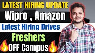 Urgent Amazon Hiring | OFF Campus Drive For 2025 , 2024 , 2023 Batch | Latest Hiring | Fresher Jobs