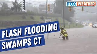 Over 8 Inches Of Rain Causes Flooding In Connecticut