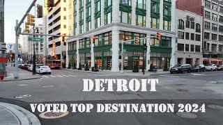 Detroit, Michigan Makes List of Best US Places To Visit in 2025  | Detroit 4K Drone Detroit