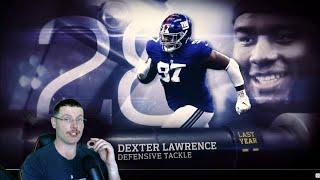 Rugby Player Reacts to DEXTER LAWRENCE (DT, Giants) 28 The Top 100 NFL Players of 2023