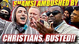 Shamsi ROASTED Christians AFTER Ambushing| Speakers corner