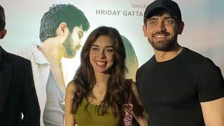 Avinash Mishra and Eisha Singh spotted at song launch event