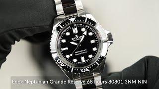 Edox Neptunian Grande Réserve 68 hours 80801 3NM NIN