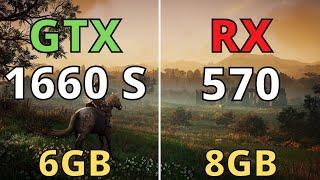 GTX 1660 SUPER VS RX 570 IN 2021