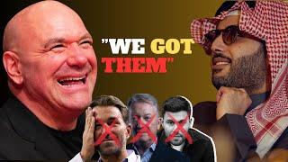 UFC CEO Dana White joins forces with Saudi Arabia for boxing promotion