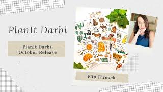 PlanIt Darbi | October Flip Through