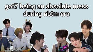 got7 being a mess during nbtm era