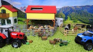 Farm world/Animali della fattoria/Schleich/Bulls/Toros