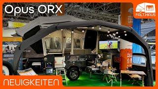 Opus ORX: The off-road tent trailer for self-sufficient camping | Caravan Salon Düsseldorf 2024