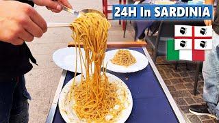 24 Hours In SARDINIA, Italy - Ultimate Street Food Tour Of Cagliari & Surprises!