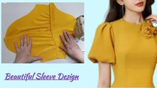  Not difficult ! sleeve design from basic pattern |lena Sewing