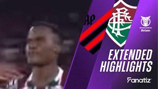 Athletico Paranaense vs. Fluminense 1-1 I Game Highlights I Brasileirão 2024