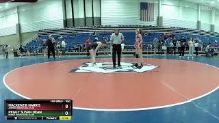 2024 Kids Folkstyle Nationals: Peggy Susan Dean vs MacKenzie Harris: 102 Ibs Women’s 14U Semifinals