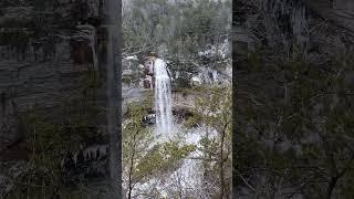 Fall Creek Falls: Winter Sounds #waterfall #winterwonderland