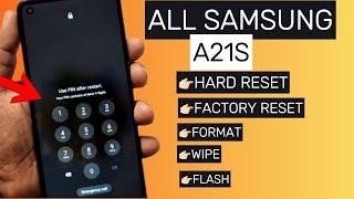 All Samsung A21s Factory Reset || Hard Reset || Wipe || 2024 Method