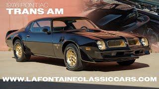 1976 Pontiac Trans Am 50th Anniversary (21k Original Miles)