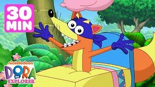 Swiper's Silliest Swipes!  30 Minute Compilation | Dora the Explorer