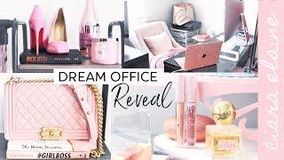 NEW Office Space Tour! | HOME OFFICE TOUR 2019