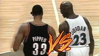 Jordan vs. Pippen - Only Duel EVER