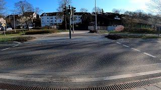 Cycling in Germany, From Benningen to Freiberg, 4K, GoPro Hero 9