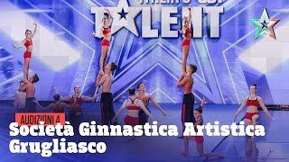 Le capriole della Società Ginnastica Acrobatica Grugliasco