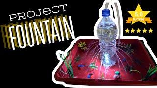 DIY Fountain Project Model: Student Project |Ankur project #diy #projects #schoolproject